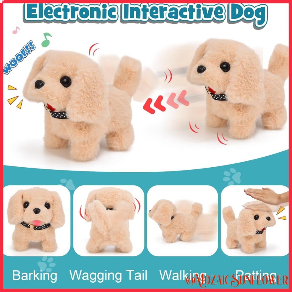 Walking, Tail Wagging, Barking Golden Retriever Puppy NEW SEE VIDEO!🎬🎬